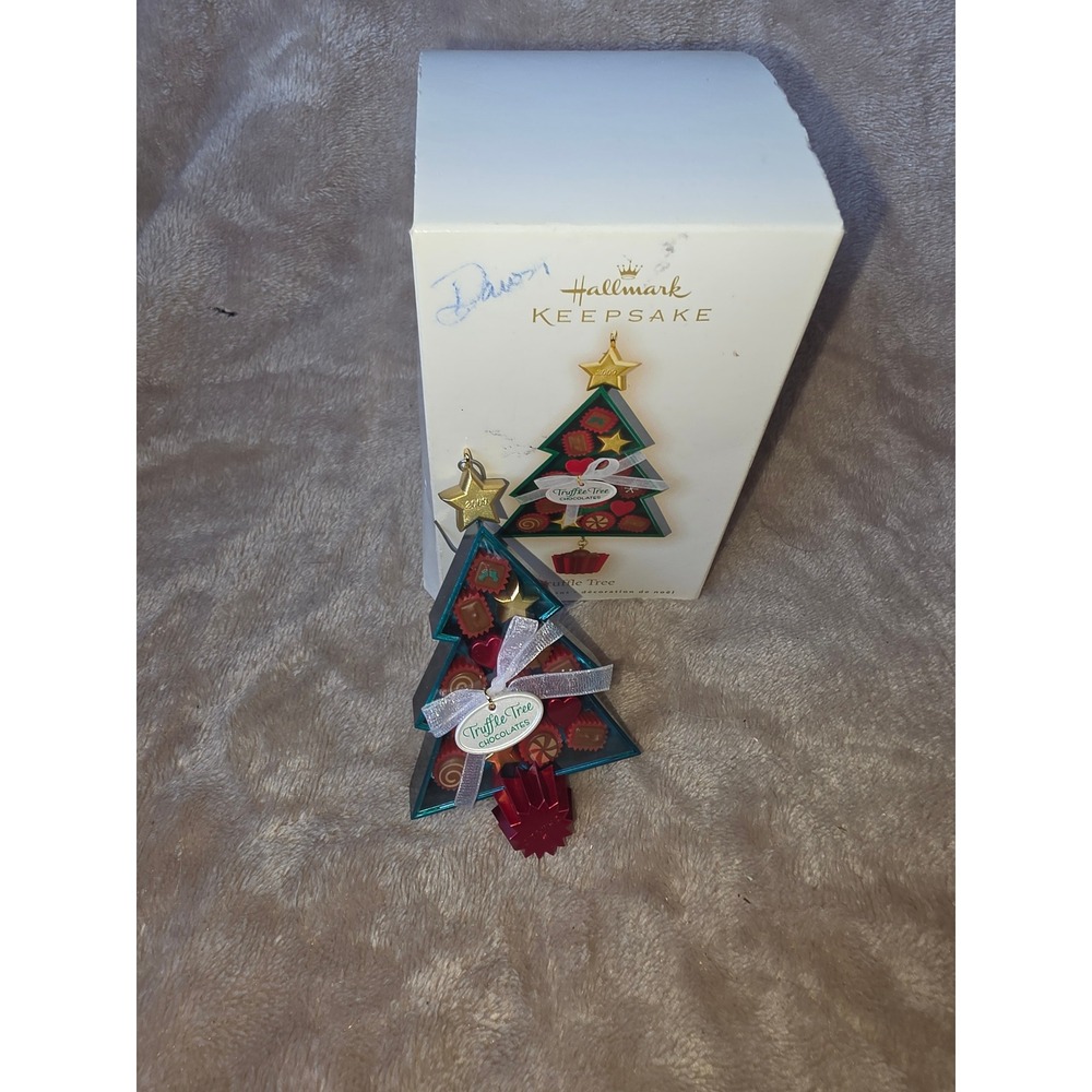 Hallmark Keepsake 2009 Truffle Tree Chocolates Christmas Ornament with Box